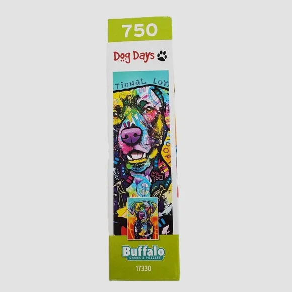 Buffalo Games Dog Days Rescue Me Dean Russo 750 Piece Jigsaw Puzzle Pop Art - Picture 4 of 8
